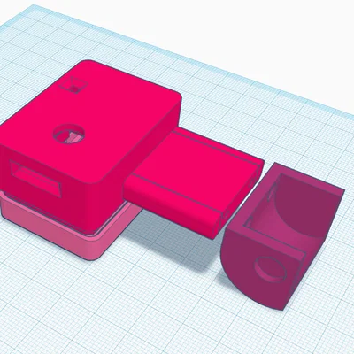 Ngàm gắn camera ESP32 cho Ender3 V3 SE (Ender3 V3 SE ESP32 Camera Mount)