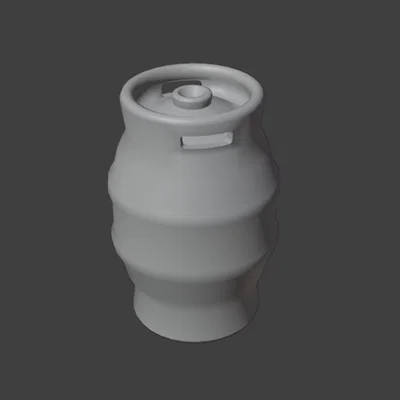 Mô hình 3D thùng Slurp Fortnite cho game thủ trang trí
