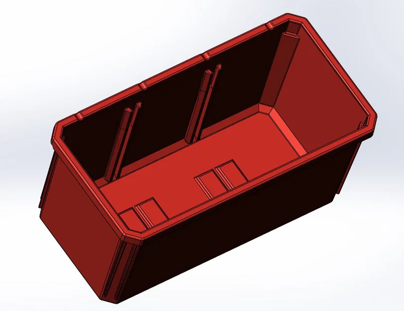 Khay chia ngăn chữ nhật 3 ngăn tương thích Milwaukee Packout Organizer - Image 1