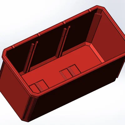Khay chia ngăn chữ nhật 3 ngăn tương thích Milwaukee Packout Organizer