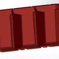 Khay chia ngăn chữ nhật 3 ngăn tương thích Milwaukee Packout Organizer - Thumbnail 3