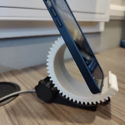 Giá đỡ điện thoại để bàn Tilt Phone Stand V2.0 có khe sạc