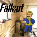 Móc khóa Fallout Vault Boy - Thumbnail 1