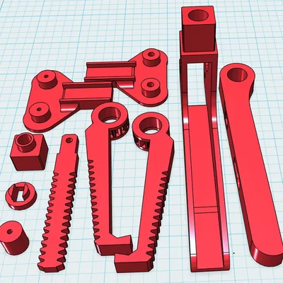 Dụng cụ gắp đa năng Manipulator 3D in - Hỗ trợ cầm nắm đồ vật