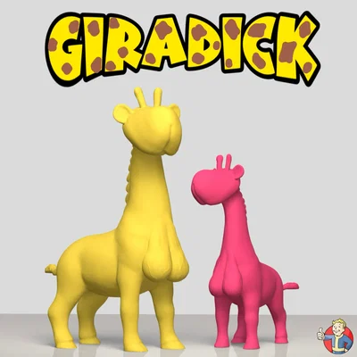 Mô hình trang trí độc lạ GIRADICK - Tệp in 3D sáng tạo