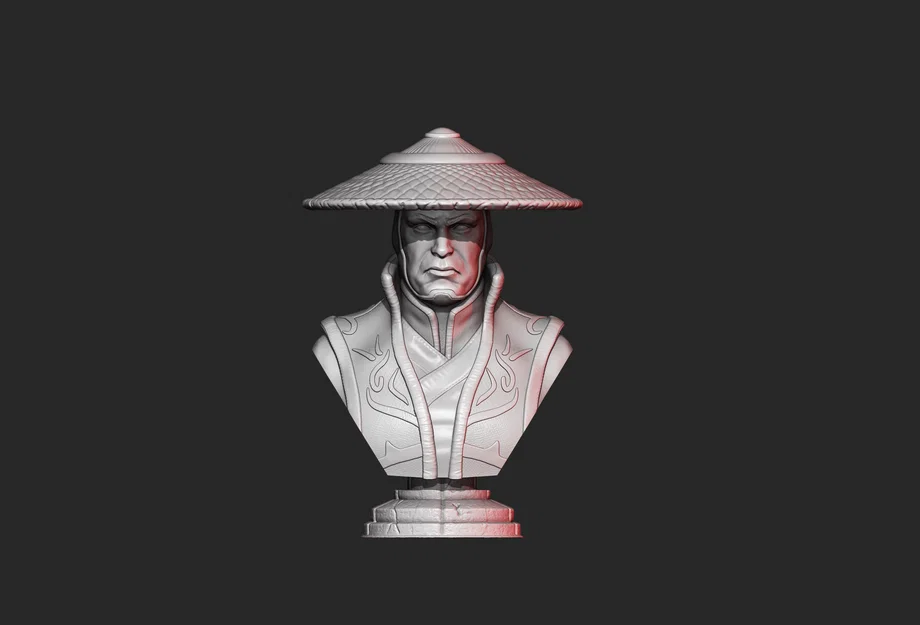 Mô hình tượng Raiden Mortal Kombat 3D - Thiết kế sắc nét cho dân chơi - Image 2