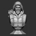 Mô hình tượng Green Arrow 3D: Thiết kế sắc nét cho người hâm mộ - Thumbnail 1