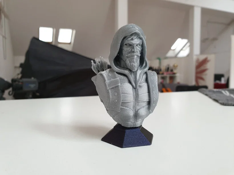 Mô hình tượng Green Arrow 3D: Thiết kế sắc nét cho người hâm mộ - Image 2