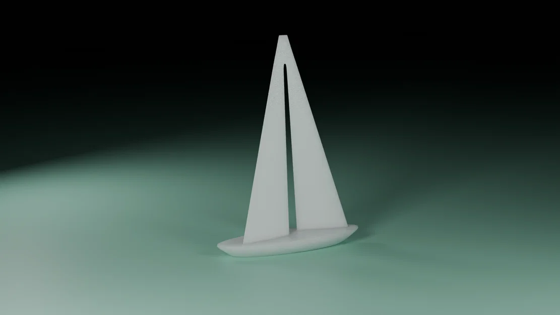 Mô hình thuyền buồm trang trí để bàn in 3D siêu xinh - Image 3