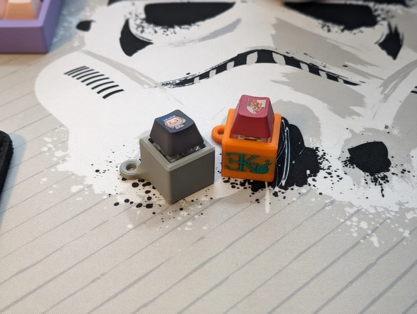 Móc khóa Fidget giải tỏa căng thẳng từ switch bàn phím cơ - Image 1