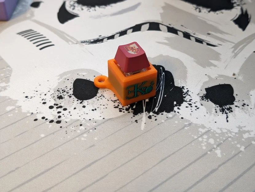 Móc khóa Fidget giải tỏa căng thẳng từ switch bàn phím cơ - Image 2