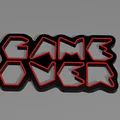 Mô hình trang trí tường Game Over cực chất cho game thủ - Thumbnail 1