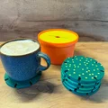 Trò chơi xếp xương rồng / lót ly (Cactus stacking game / coaster) - Thumbnail 3
