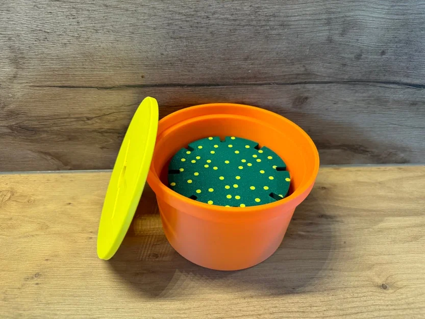 Trò chơi xếp xương rồng / lót ly (Cactus stacking game / coaster) - Image 5