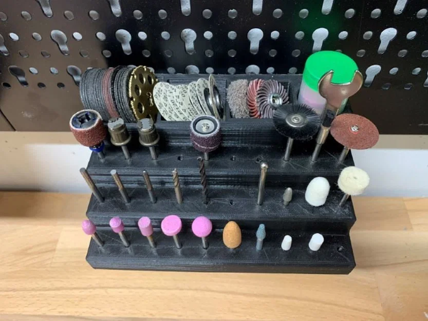 Khay/Holder sắp xếp phụ kiện Dremel (Dremel Tool Organizer) - Image 2