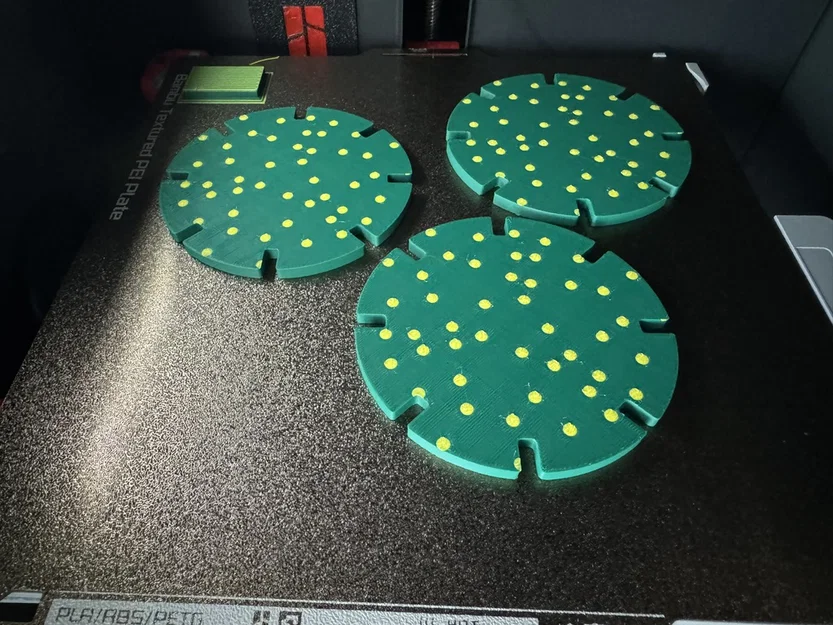 Trò chơi xếp xương rồng / lót ly (Cactus stacking game / coaster) - Image 6