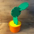 Trò chơi xếp xương rồng / lót ly (Cactus stacking game / coaster) - Thumbnail 7