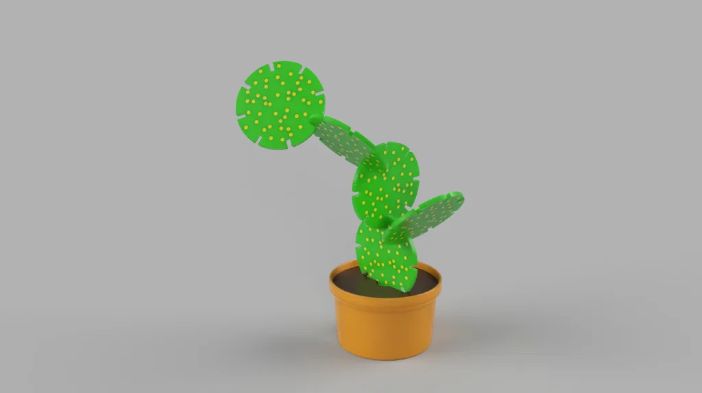 Trò chơi xếp xương rồng / lót ly (Cactus stacking game / coaster) - Image 8