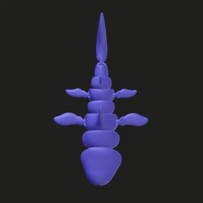 Mô hình cá mập linh hoạt DICKSHARK FLEXI in 3D độc đáo