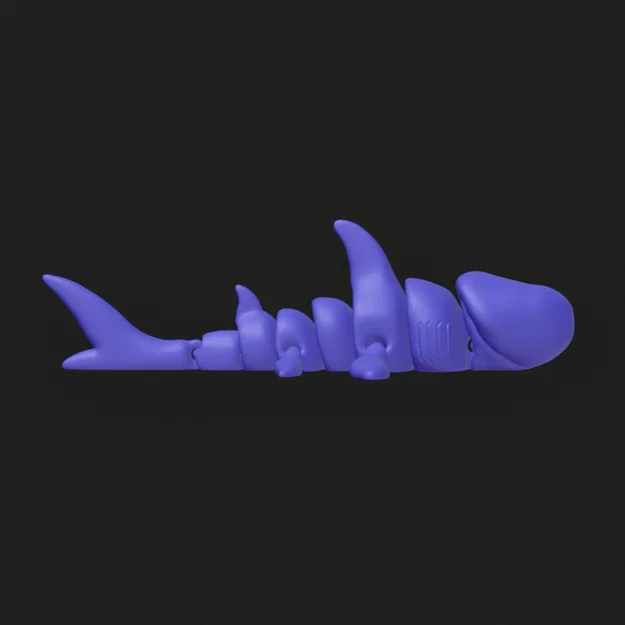 Mô hình cá mập linh hoạt DICKSHARK FLEXI in 3D độc đáo - Image 3