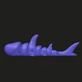 Mô hình cá mập linh hoạt DICKSHARK FLEXI in 3D độc đáo - Thumbnail 6