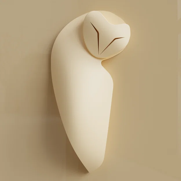 Mô hình trang trí treo tường hình cú Owl Wall Art cực đẹp - Image 1