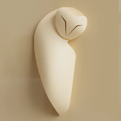 Mô hình trang trí treo tường hình cú Owl Wall Art cực đẹp