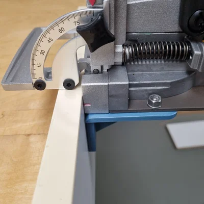 Phụ kiện biscuit joiner (Dewalt DW682k) tăng bề mặt tỳ/đỡ khi phay