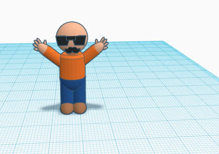 Mô hình 3D Person Drip cá tính phong cách độc lạ - Image 2