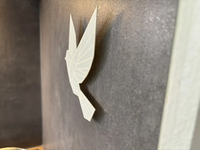 Tranh treo tường chim tối giản - Image 2