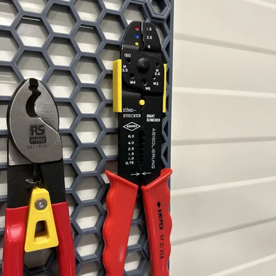 Giá treo kìm bấm cos Knipex 9721215 cho Honeycomb Storage Wall