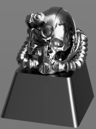 Keycap Fallout T-51b - Image 1