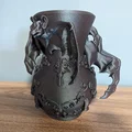 Bình Count Dracula – Gothic Vampire Bat Vase - Thumbnail 2