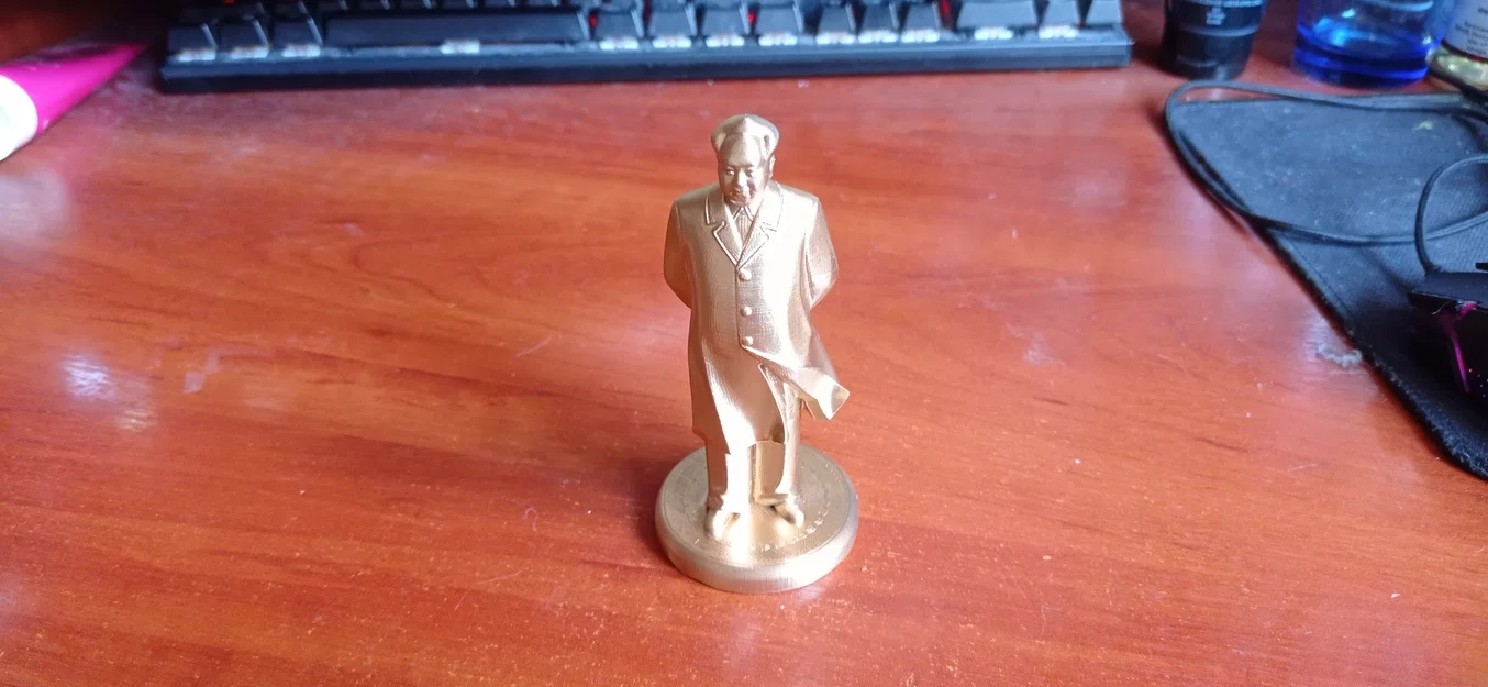 Mô hình 3D Mao Trạch Đông có đế đứng (Mao Zedong figure) - Image 1