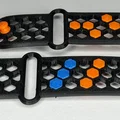 PrusaWatch: Dây đồng hồ TPU tùy biến từng phần (20/22mm) với khóa & hexagon - Thumbnail 3