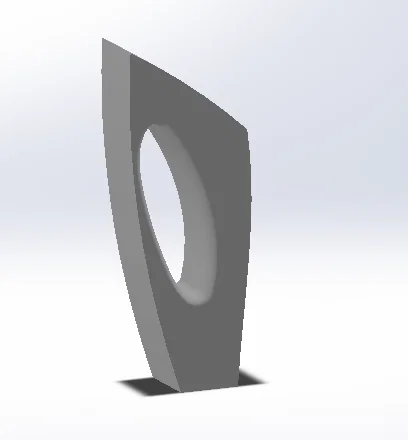 Mẫu bình hoa trang trí 3D Vase 01 hiện đại, tối giản - Image 2