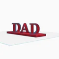 Mô hình trang trí chữ MOM và DAD - Quà tặng ý nghĩa từ in 3D - Thumbnail 2
