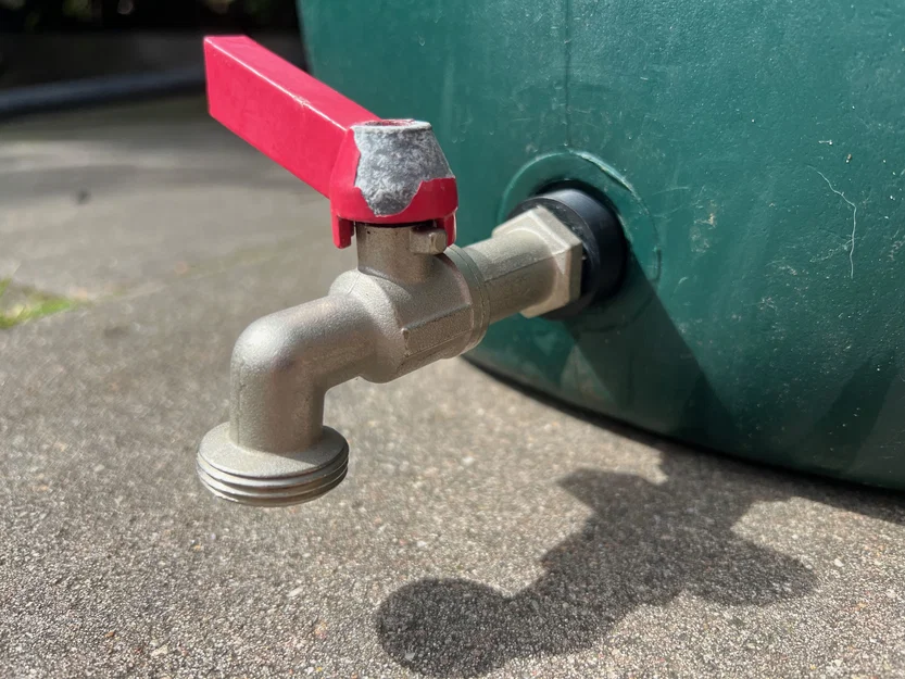 Đầu chuyển đổi ren G3/4 sang G1/2 lắp vòi nước cho thùng chứa nước mưa - Image 3