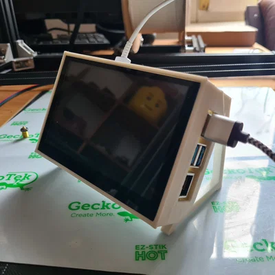 Khung vỏ nhựa 3D cho màn hình Waveshare 5 inch Raspberry Pi 4