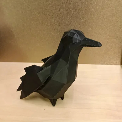 Quạ Low Poly