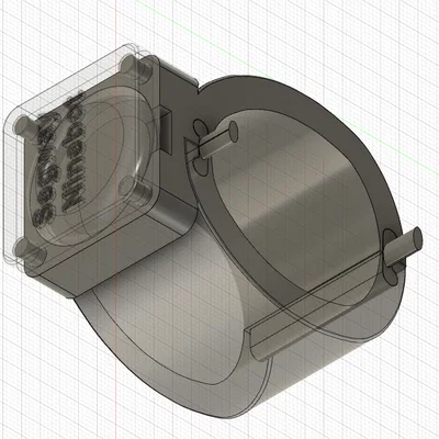 Bracket giấu Apple AirTag cho Segway Ninebot Kickscooter MAX G30D II