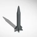 Mô hình tên lửa quân sự (Military Missile) - File in 3D chi tiết - Thumbnail 1