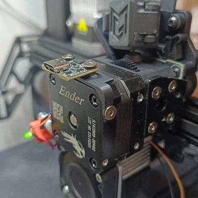 Ngàm gắn cảm biến rung ADXL345 cho máy in Ender 3 v3 SE