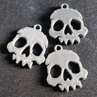 Móc khóa đầu lâu (Skull keychan - llavero de calavera)