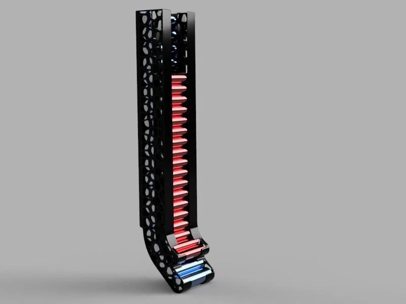 Khay pin XL treo tường cho AA + AAA (Battery holder XL) - Image 3