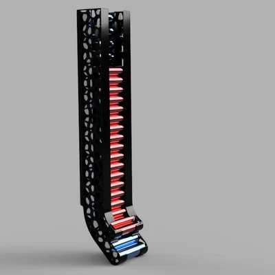 Khay pin XL treo tường cho AA + AAA (Battery holder XL)