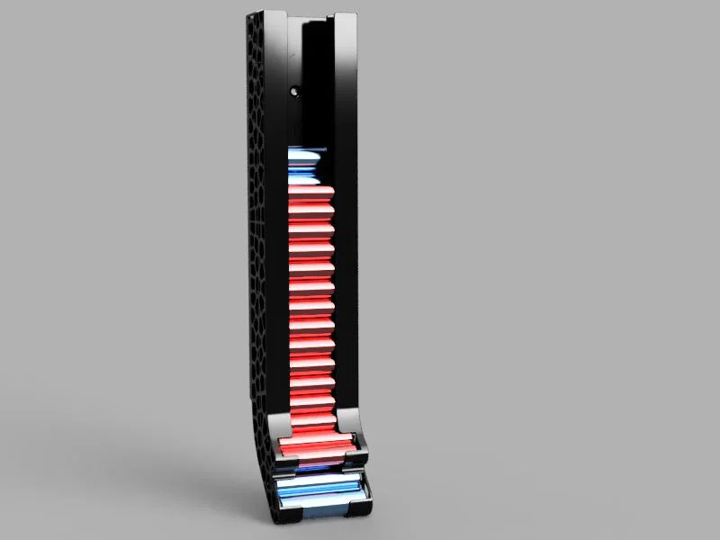 Khay pin XL treo tường cho AA + AAA (Battery holder XL) - Image 6