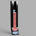 Khay pin XL treo tường cho AA + AAA (Battery holder XL) - Thumbnail 6
