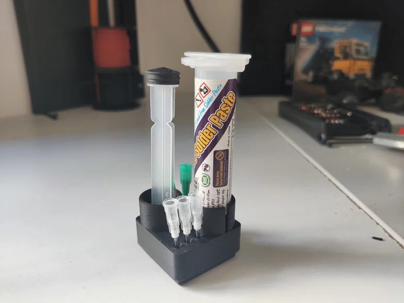 Khay đựng kem hàn Gridfinity 1x1 tiện lợi cho bàn làm việc - Image 2