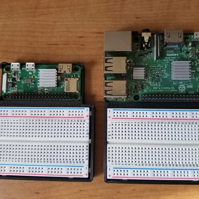 Hộp Raspberry Pi kèm Breadboard (Raspberry Pi Breadboard Case)